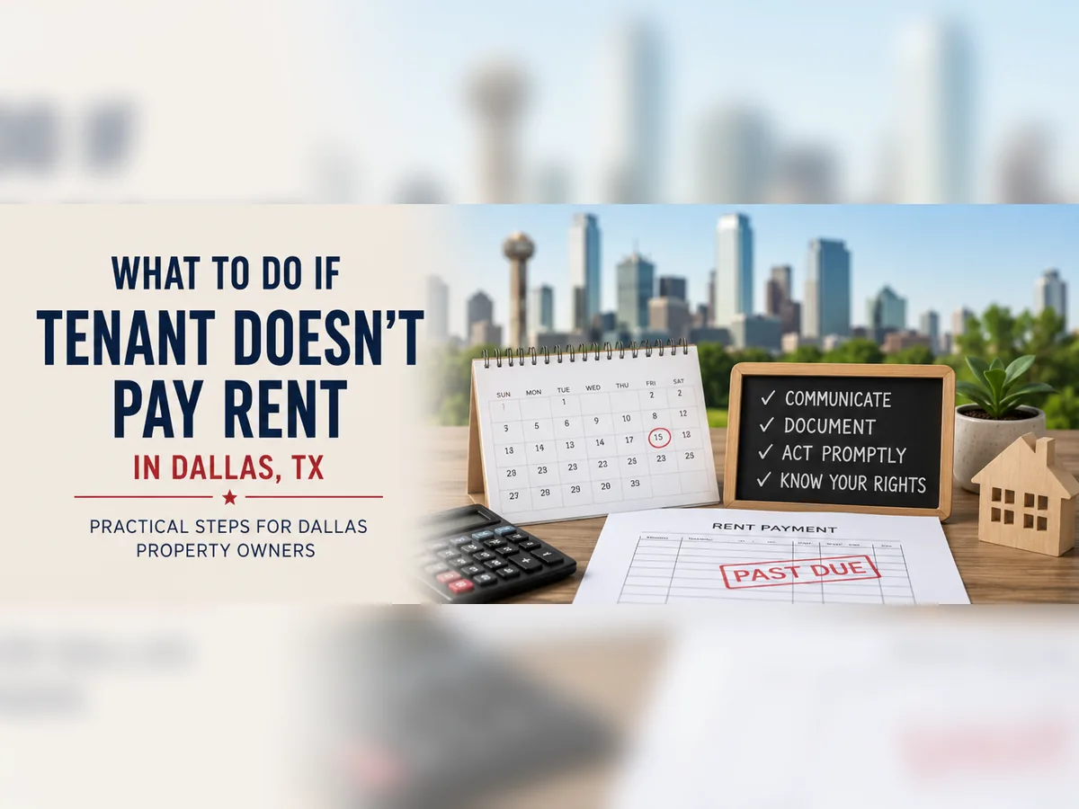What to Do If Your Tenant Doesn’t Pay Rent in Dallas TX