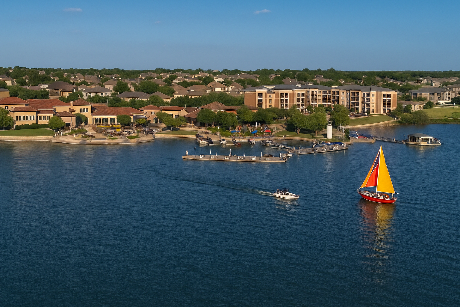 The Harbor in Rockwall, Texas